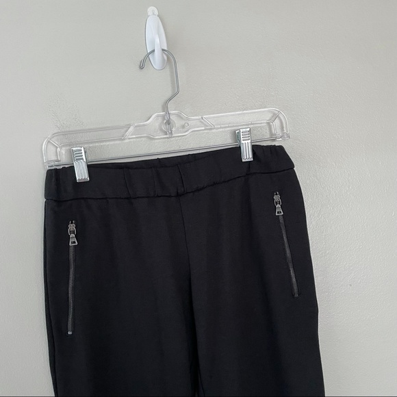 Prada black pants wide legs size XS zipper pockets - Picture 3 of 7